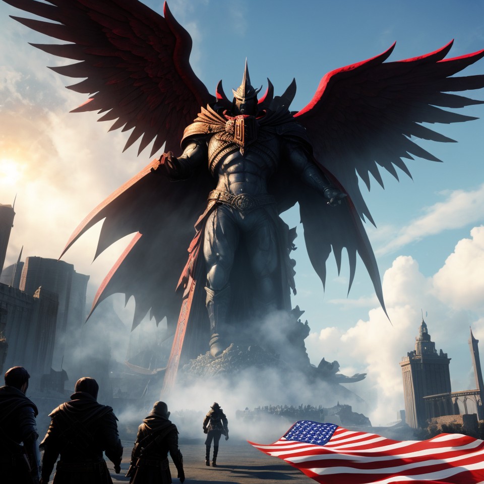 United States  as the end boss of the greatest RPG video game