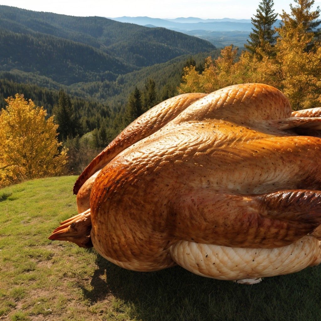 The biggest turkey on earth 