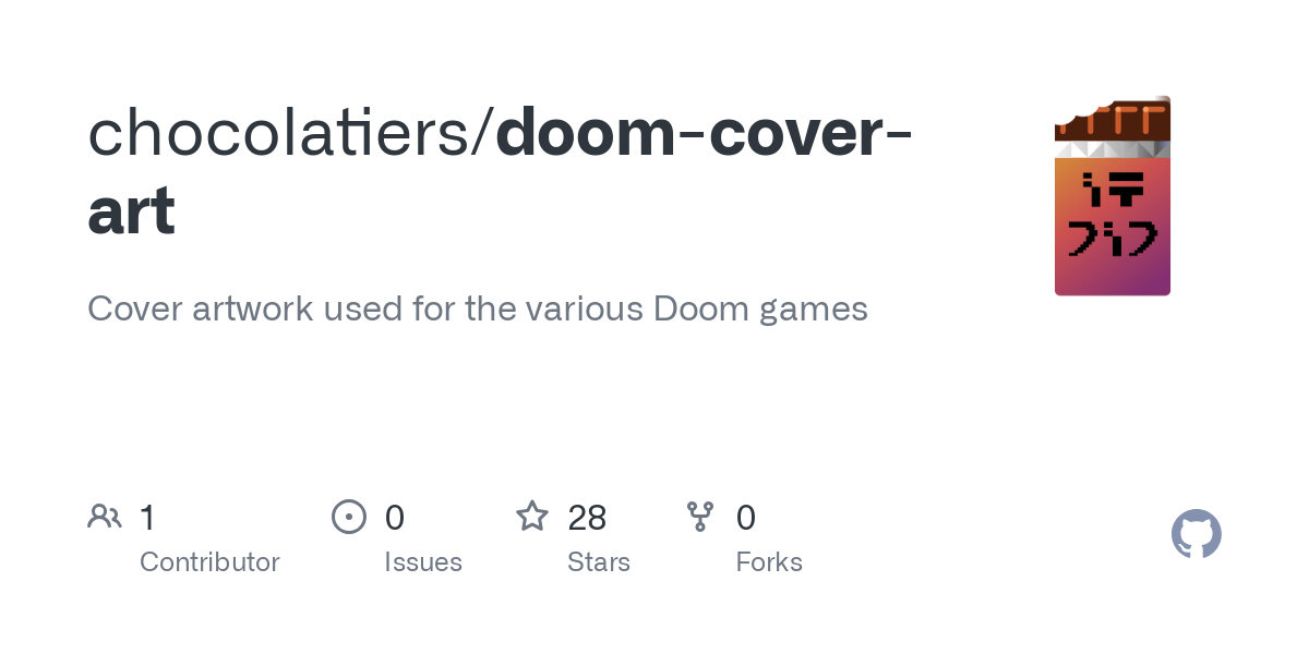 Cover artwork used for the various Doom games. Contribute to chocolatiers/doom-cover-art development by creating an account on GitHub.