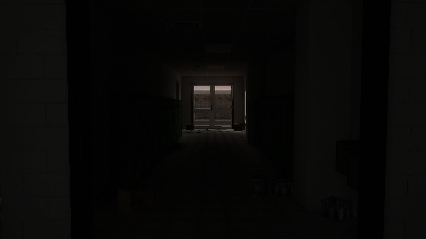 Light at the end of the hallway