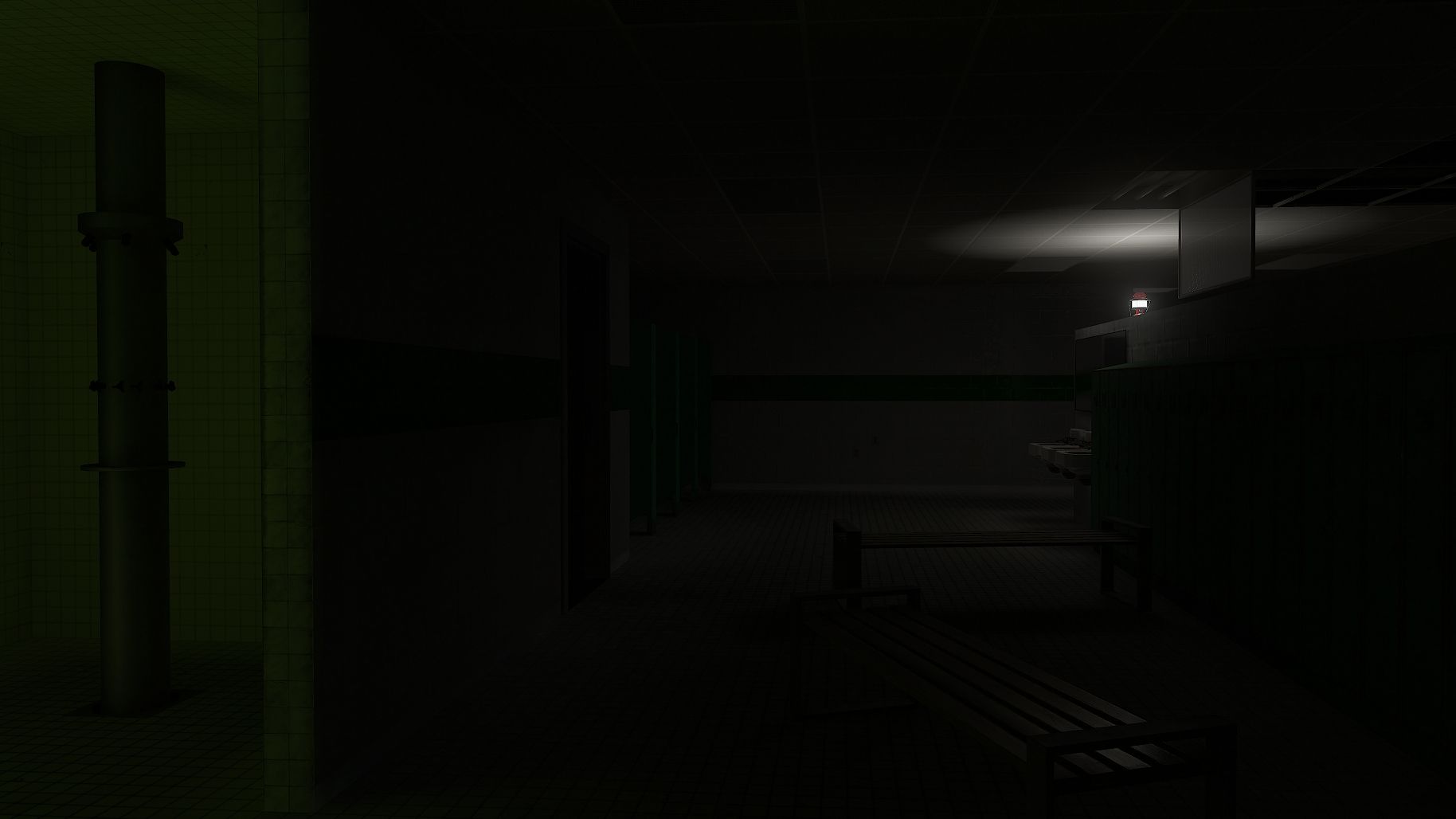 Creepy locker room 