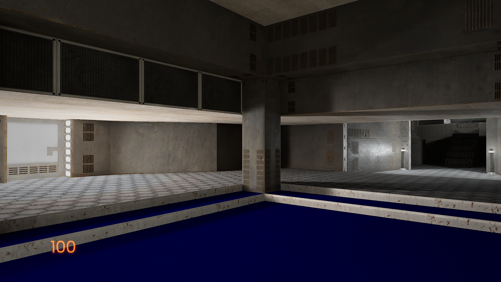 E1M1: Hangar is the first map of Knee-Deep in the Dead in Doom