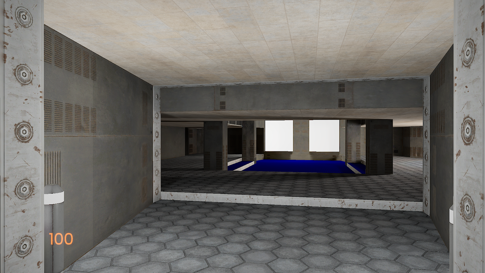 In one of the rooms the soldiers play cards in their free time. 