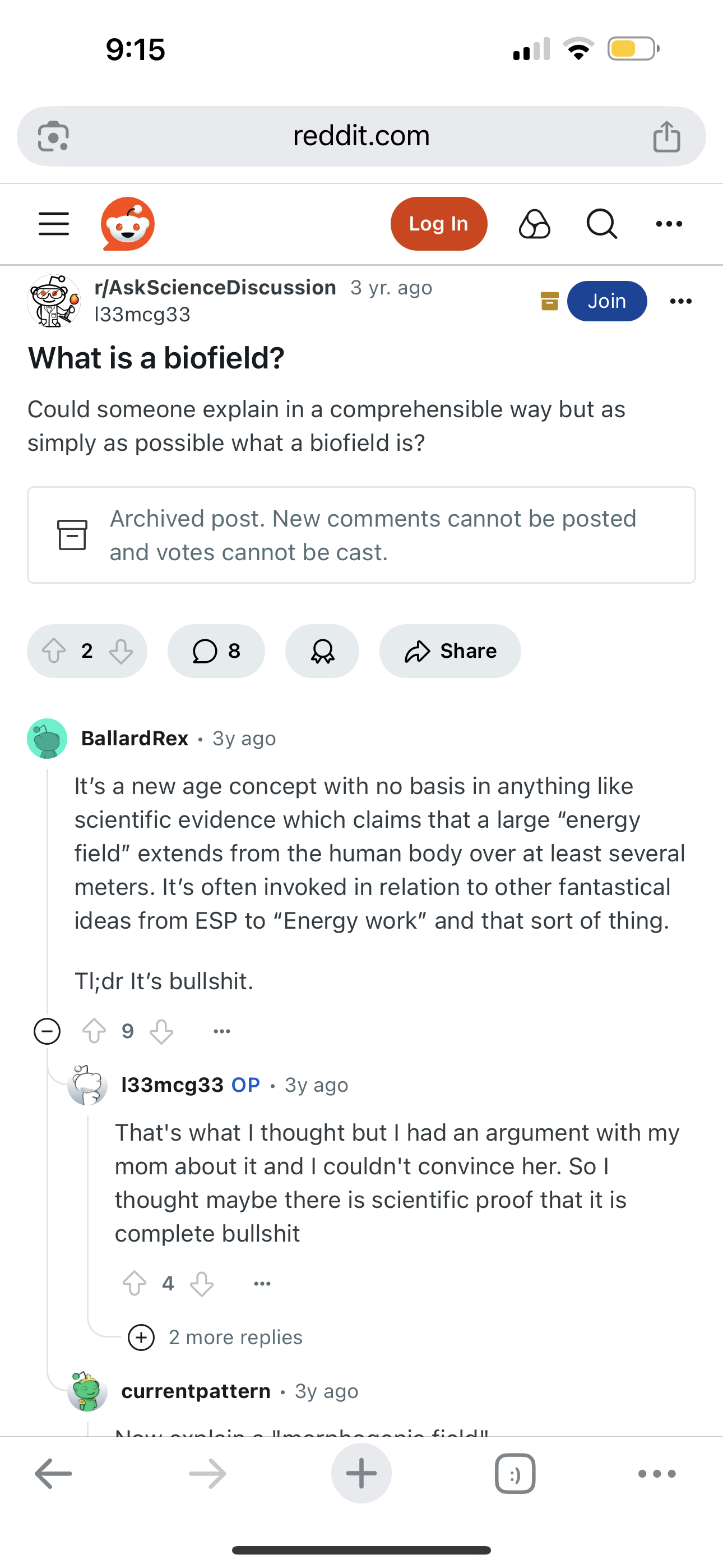 Gotta love Reddit as the definitive source on confidently incorrect information