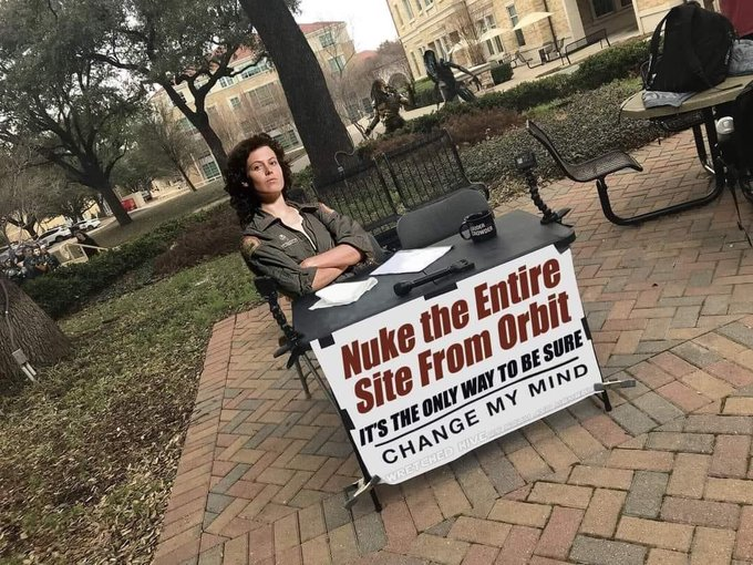 Should've listened to her. 