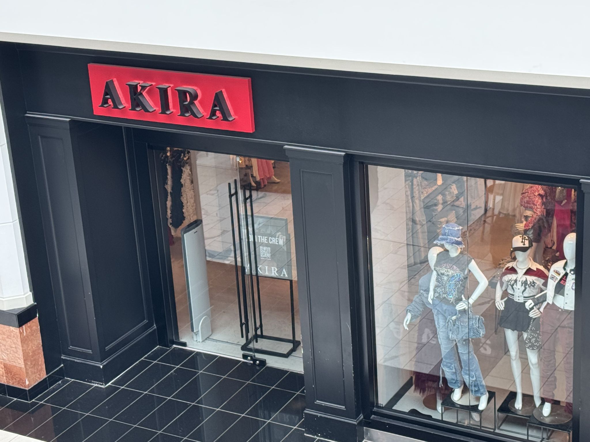 The soulless mannequins add a great touch