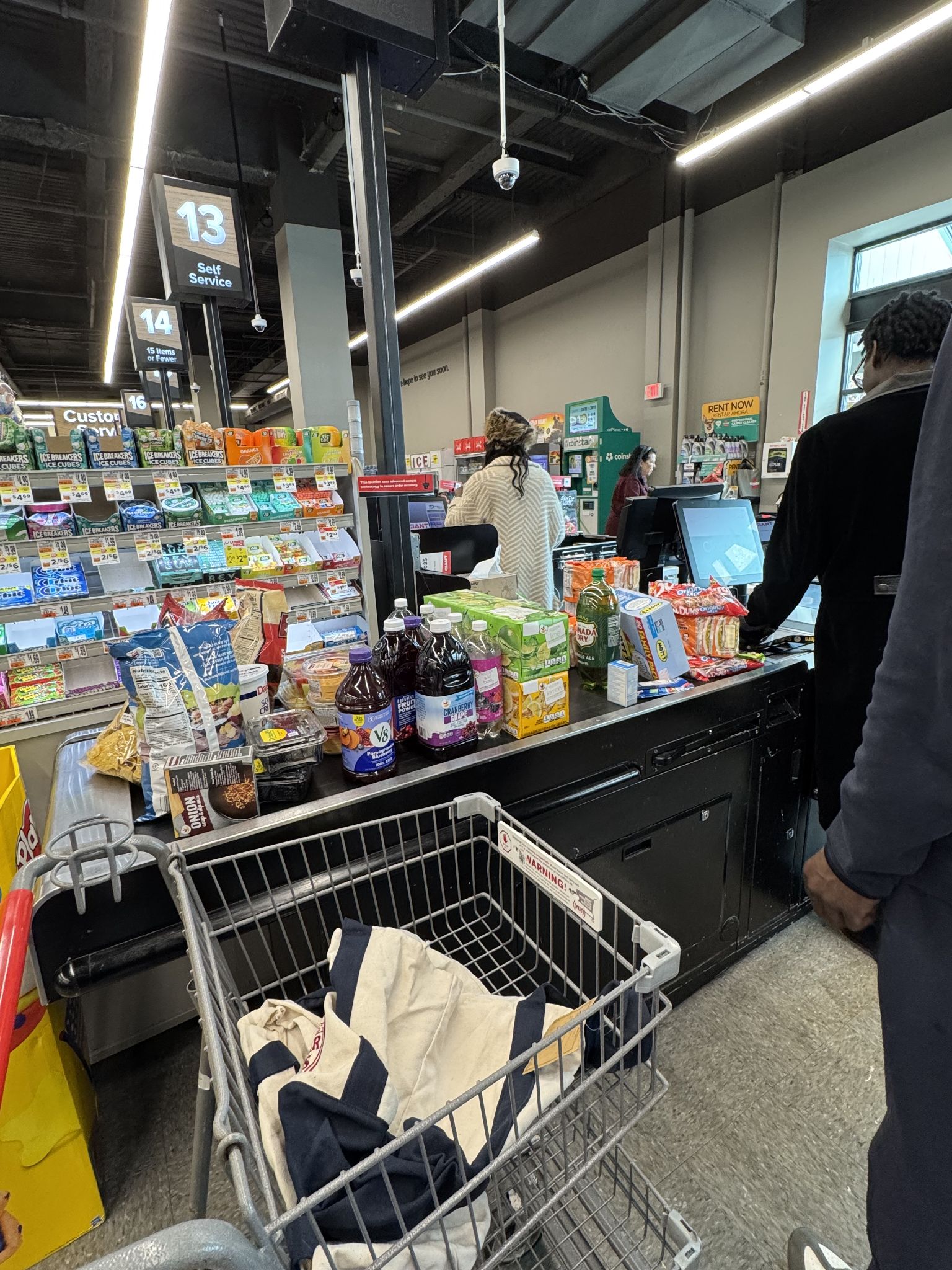 And then a costumed man had to come fix it. He could not.