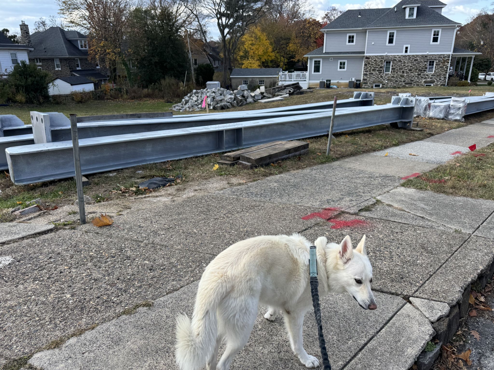 Unless it’s for the bridge, which is directly across the street