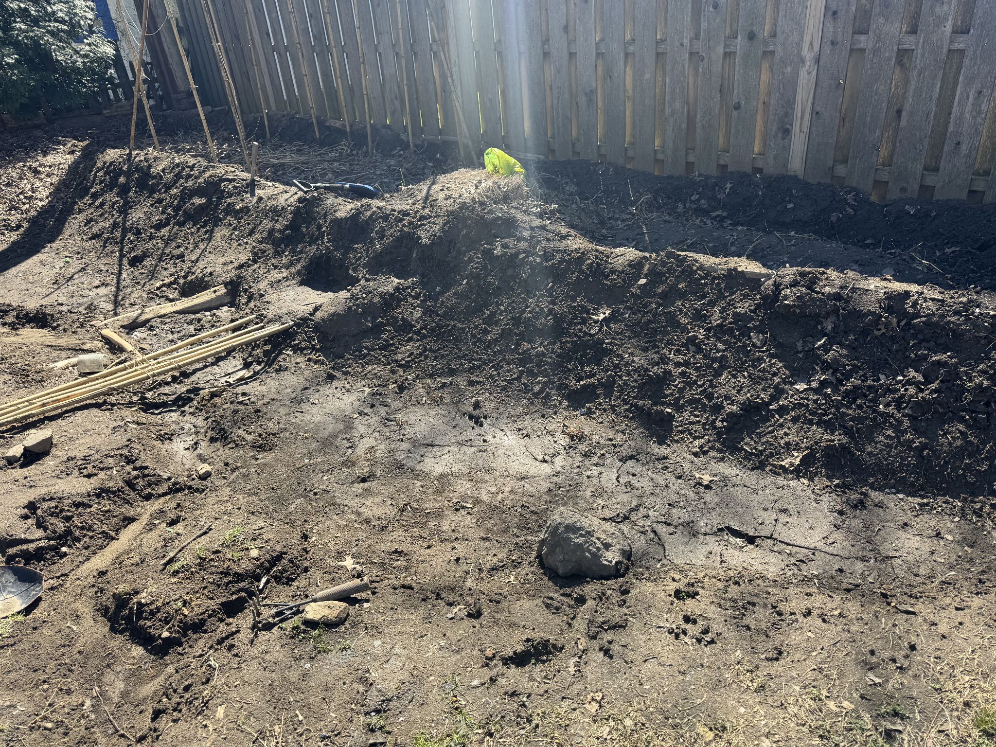 Thinking about strawberries on the front of the garden, but not sure what to do in the rain/mud garden 