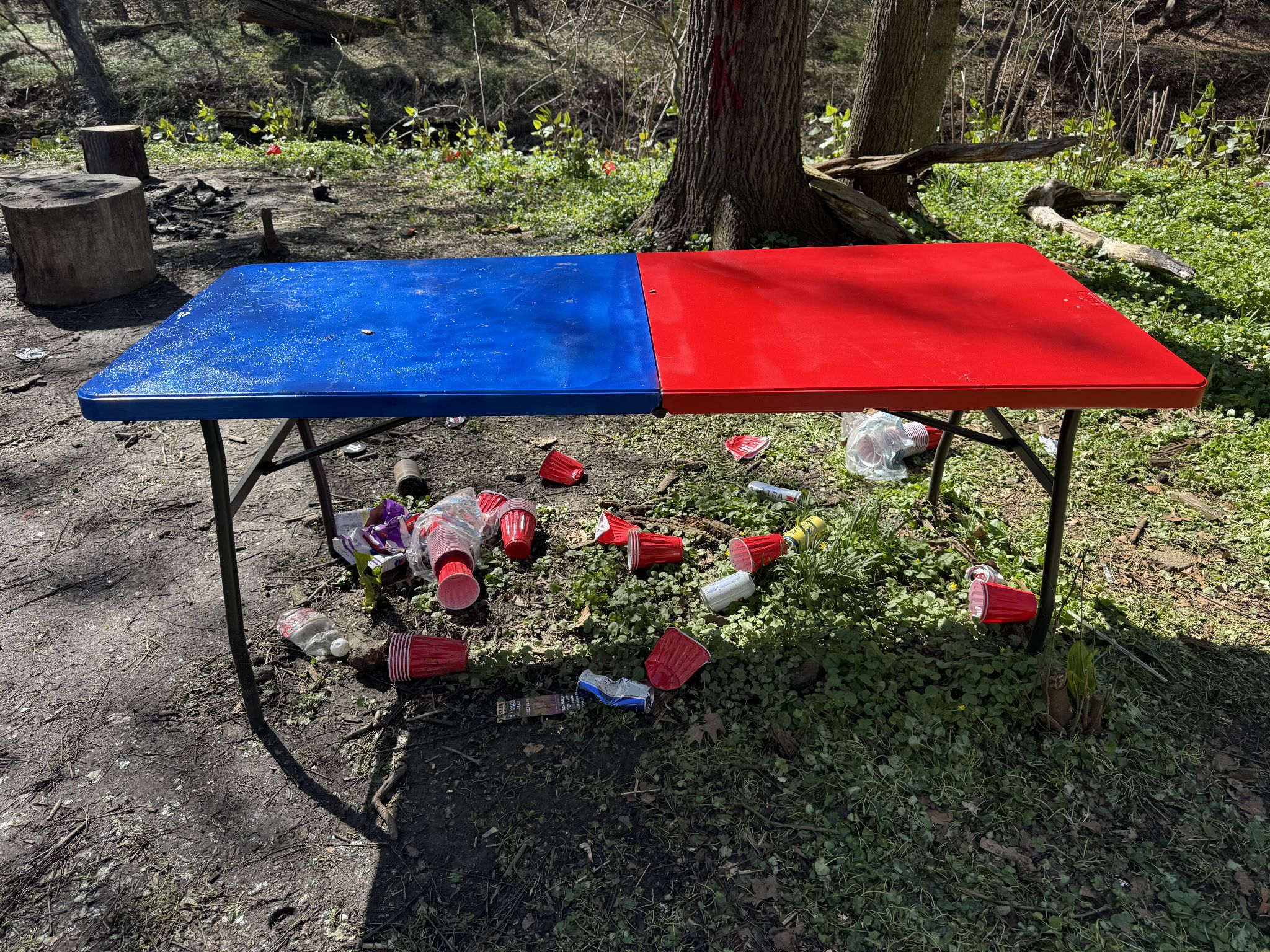 Stepping things up with a proper pong table 